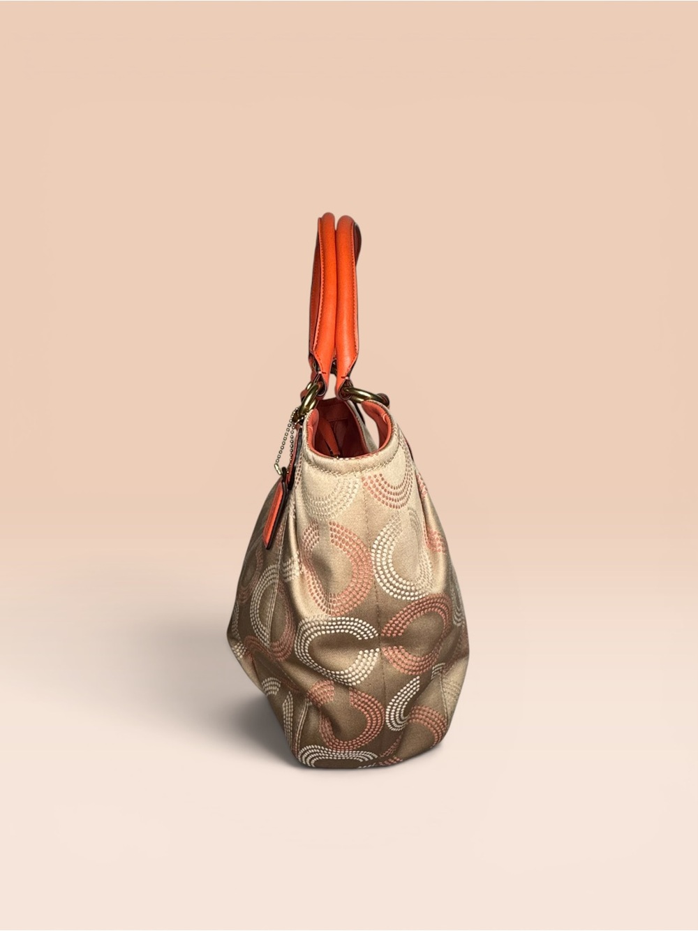 Coach Ashley Orange Tote with Wallet - Picture 11 of 15